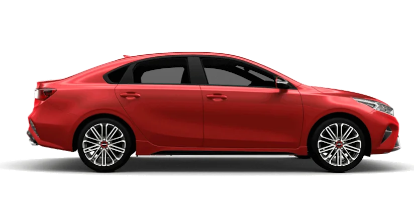 kia cerato runway red colour