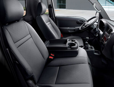 kia k2700 synthetic leather seats interior