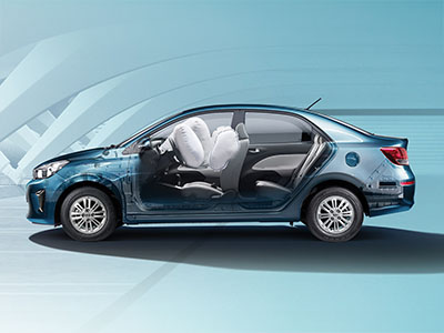 kia soluto 4 airbags safety feature