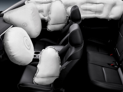 kia sportage 6 airbags feature