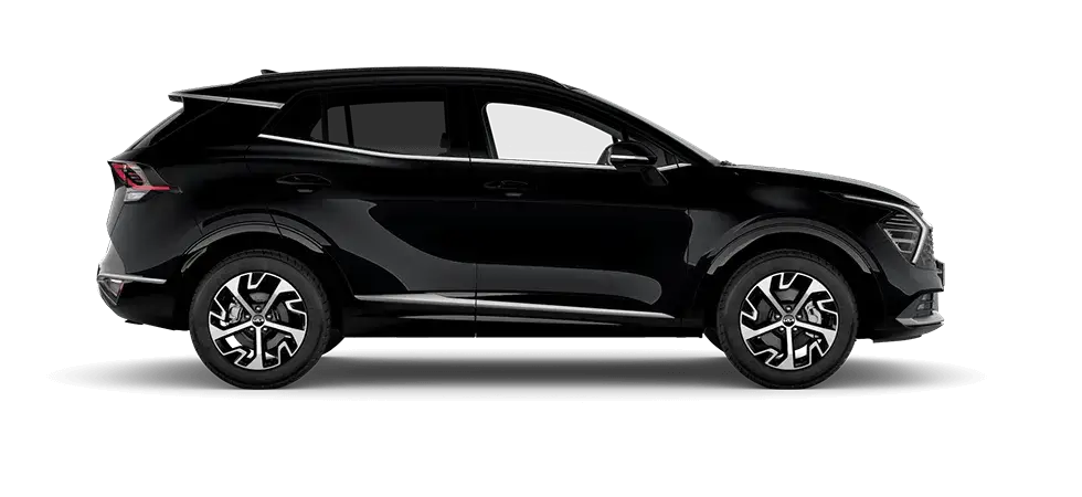 kia sportage pearl black exterior colour