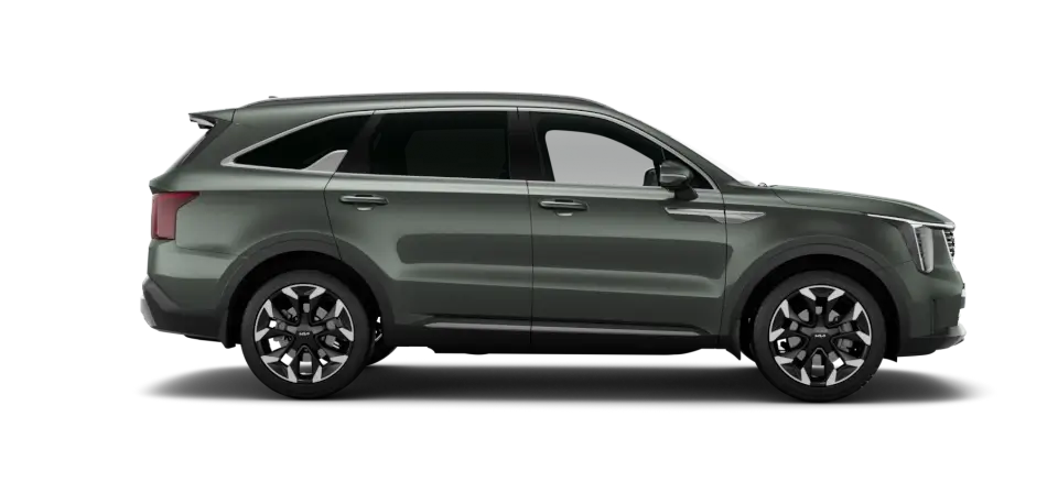 kia sorento cityscape green exterior colour