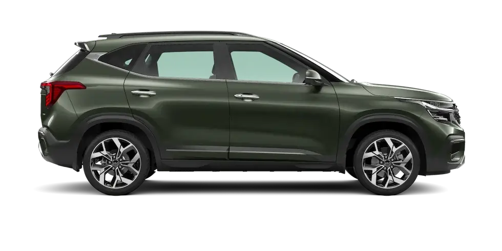 Kia Seltos Pewter Olive Colour