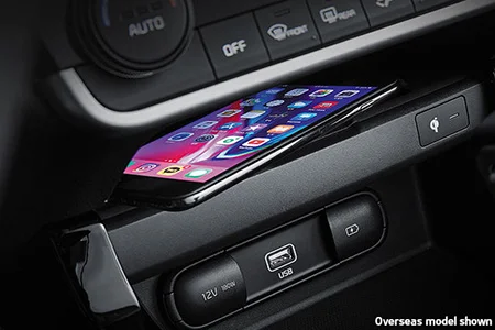 Kia Seltos Wireless charging feature